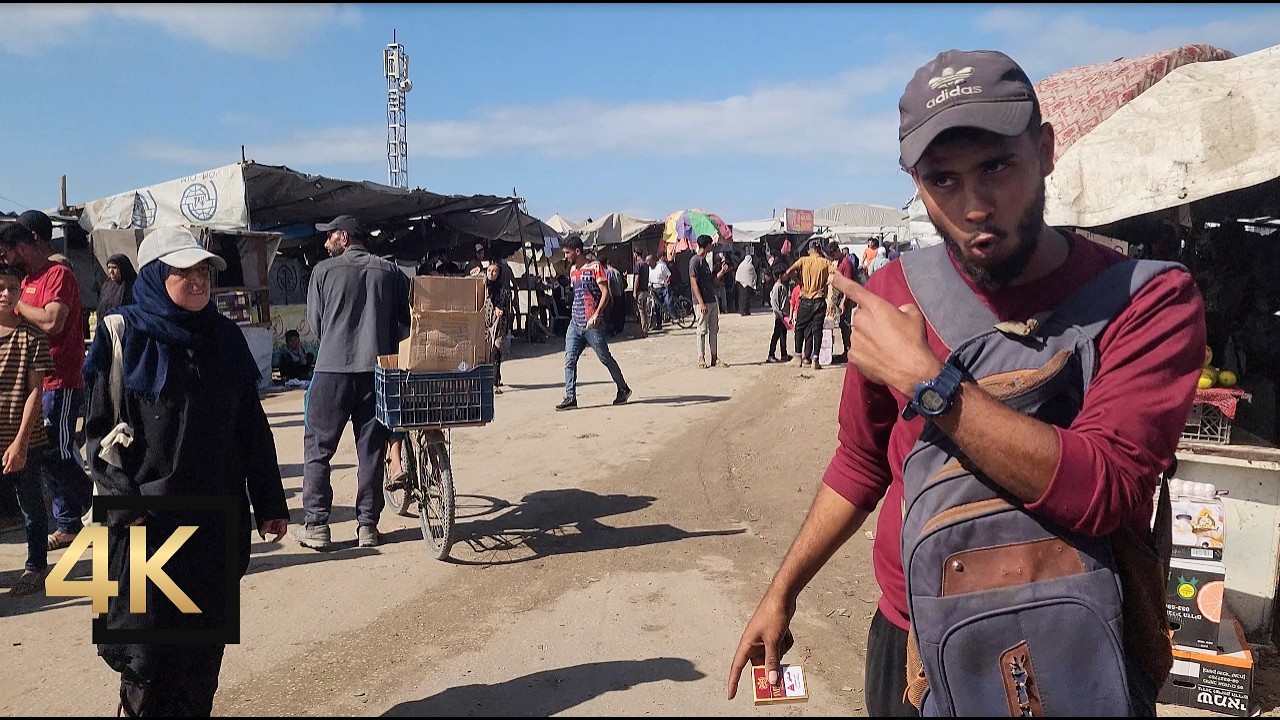 NEW VIDEO IN GAZA 🇵🇸 Gaza Palestine Walking Tour | Gaza Today | Gaza Streets | Gaza Vlog
