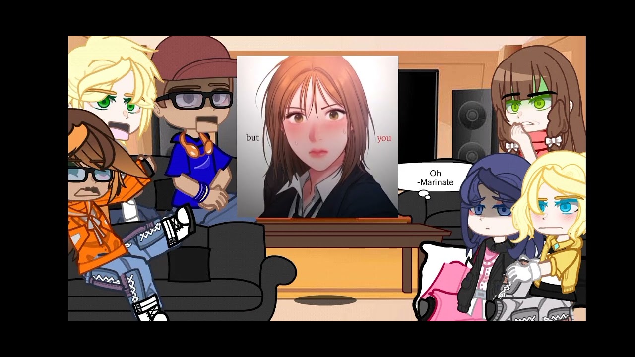 MLB react to Chloe as Kang Yuna and Marinate as Kim Minji (WLW, GL, Chloe x Marinate)
