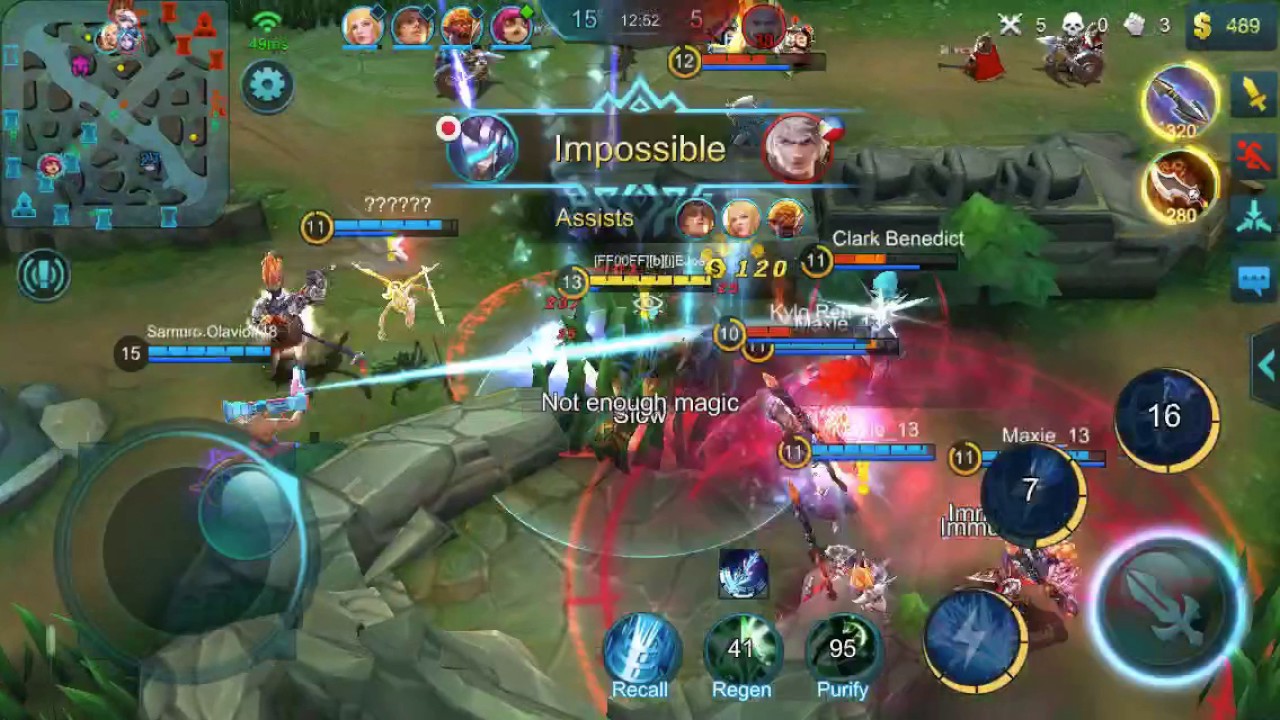 Mobile legends:Alpha epic pentakill