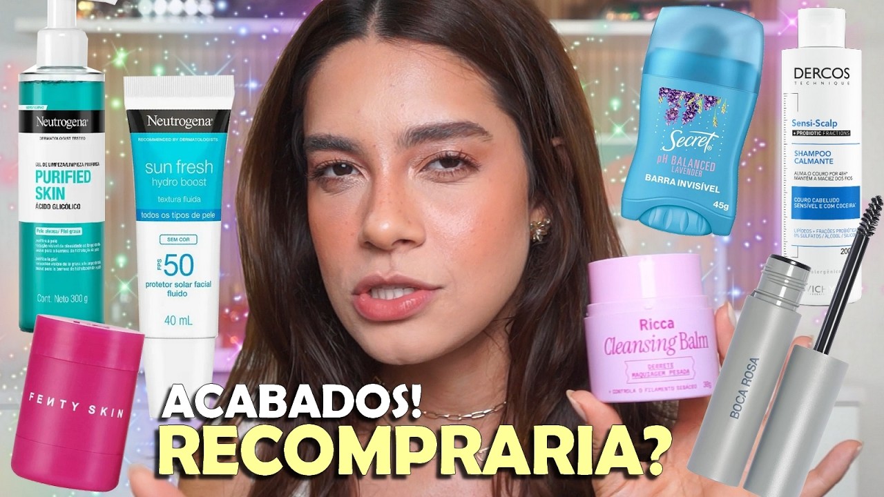 TESTADOS E ACABADOS! PRODUTOS DE MAKES, SKINCARE E CABELO!!