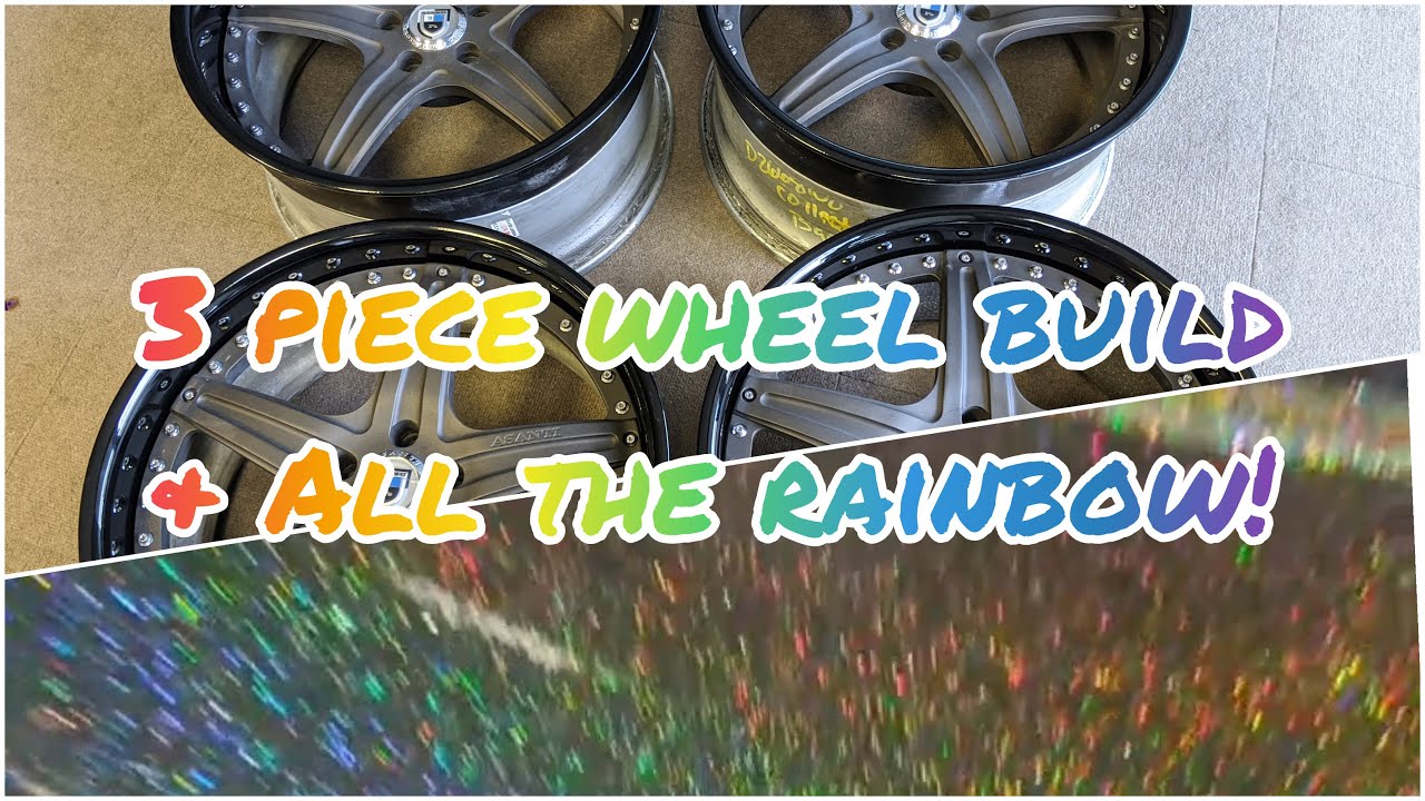 Powder Coating and rebuilding some 3 piece wheels, and more! - Ep 6