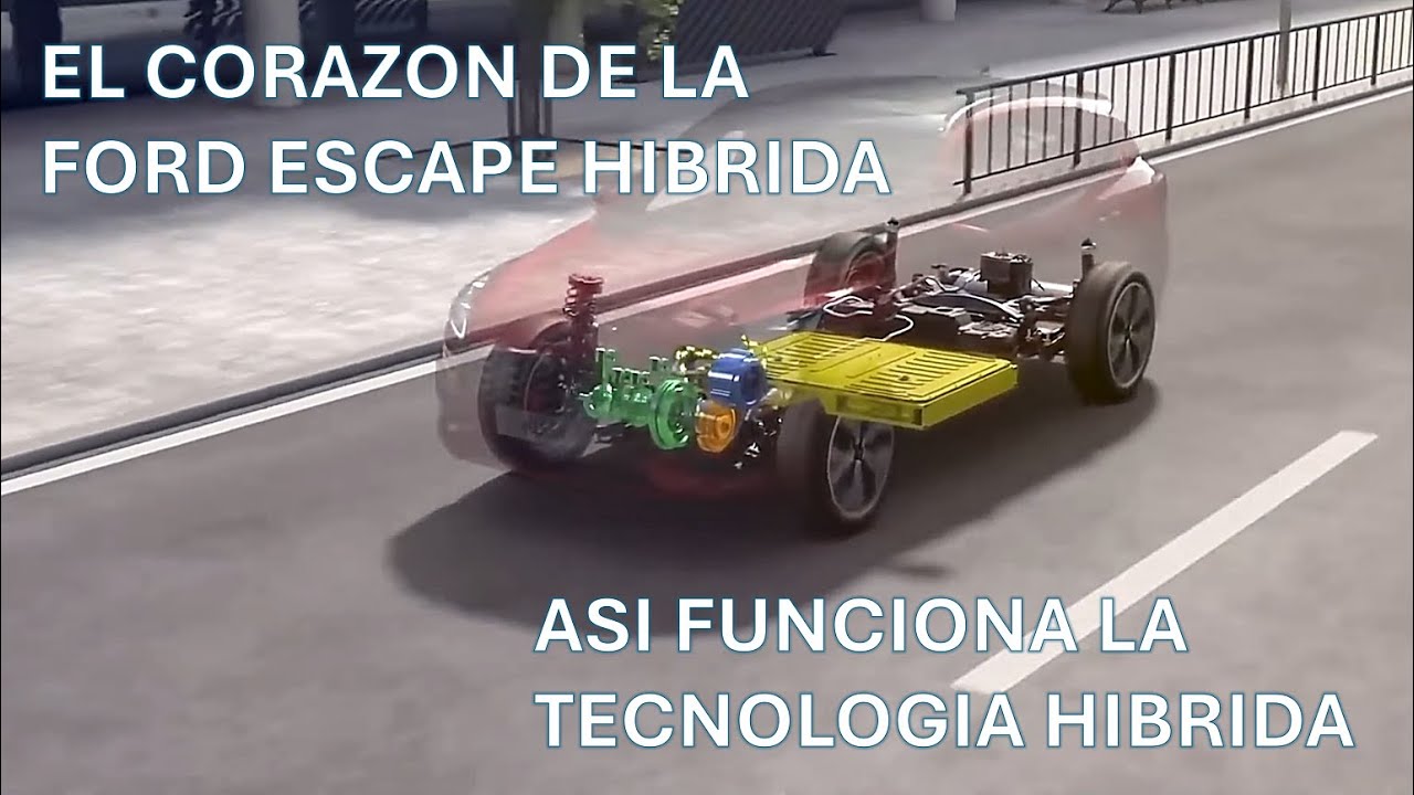 El CORAZ&Oacute;N de la Ford Escape H&iacute;brida: As&iacute; funciona su tecnolog&iacute;a h&iacute;brida ⚡️