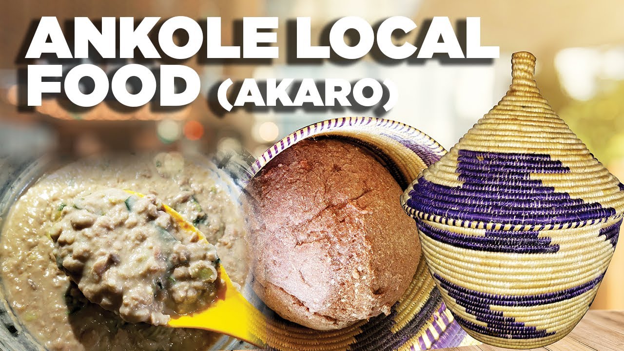 I MADE MY GRANNY'S BEST MEAL. AKARO/ #BEANS IN #GHEE SOUP #ANKOLE DELICACY