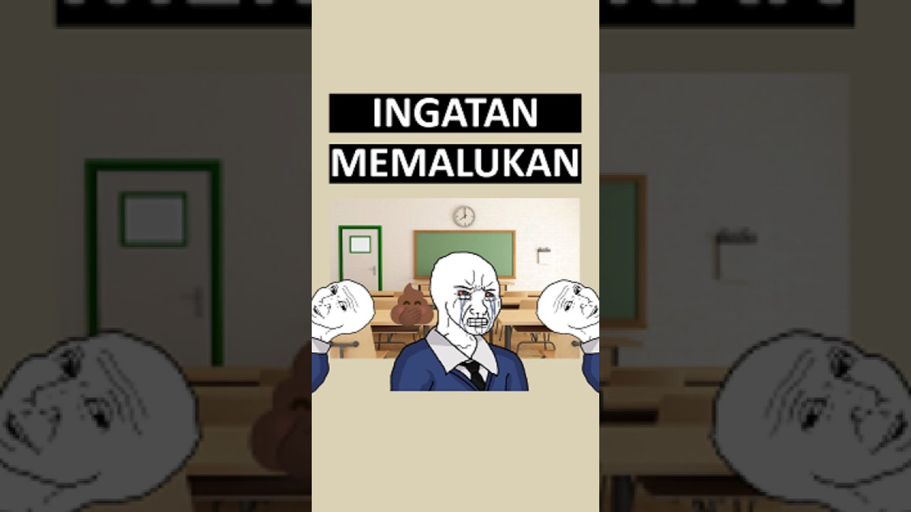 Nahh jadi.. Kejadian memalukan  selalu gampang diinget tu yaa karena ini 🗿