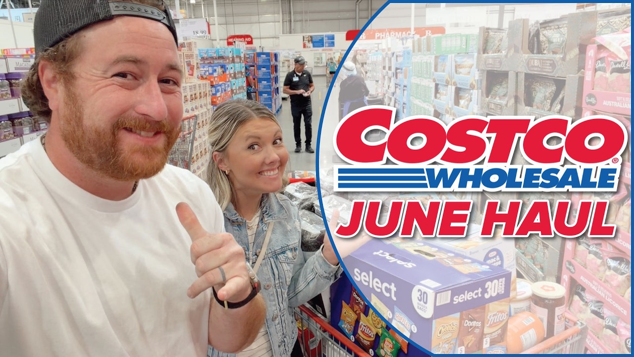 June Costco Haul 2026 // What We&rsquo;re Buying This Summer // Summer Snacks, Lunches & Travel Finds