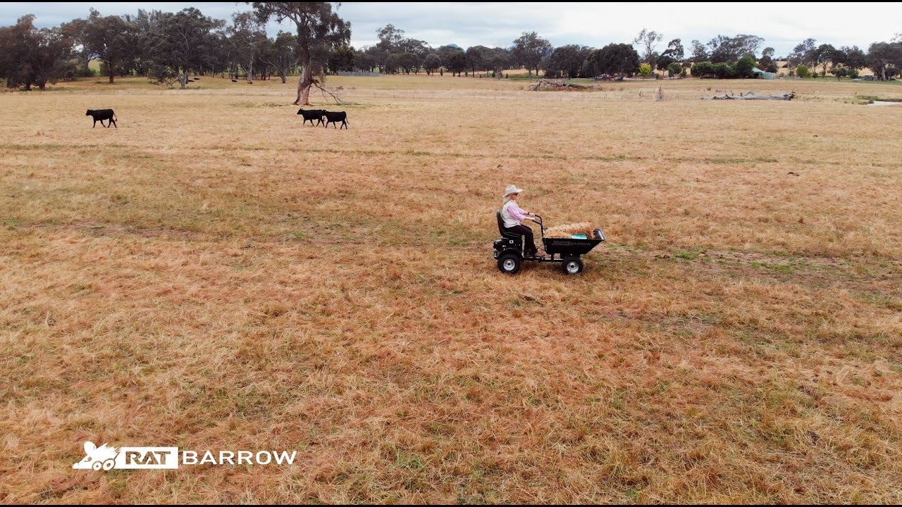 Testing the RAT Barrow out in the field