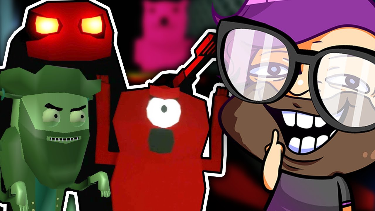 I GOT TO THE CHUM BUCKET IN 3AM AT THE KRUSTY KRAB - 3 DAVE MICROWAVES GAMES SPONGEBOB HORROR GAMES
