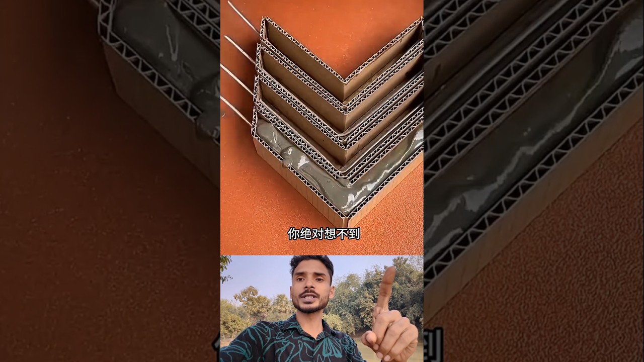 বালু আর সিমেন্ট দিয়ে এমন ফুলের টব! 😲🔥