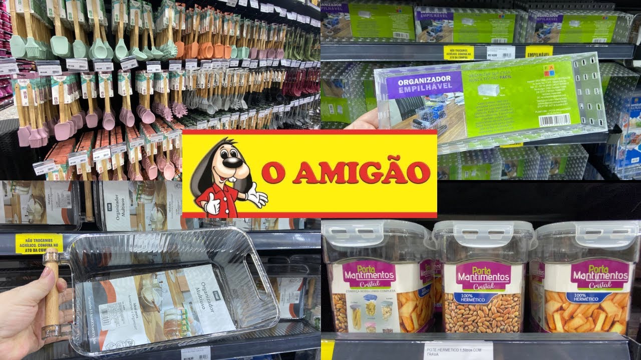 TOUR E ACHADINHOS NA LOJA O AMIGÃO | NOVA LOJA NO CAXIAS SHOPPING | PARTE 2 #achadinhos #oamigão