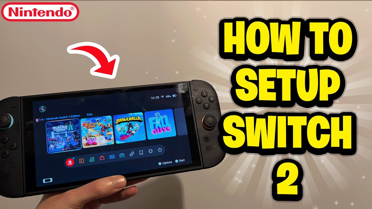 Nintendo Switch 2: как настроить &mdash; самое быстрое руководство