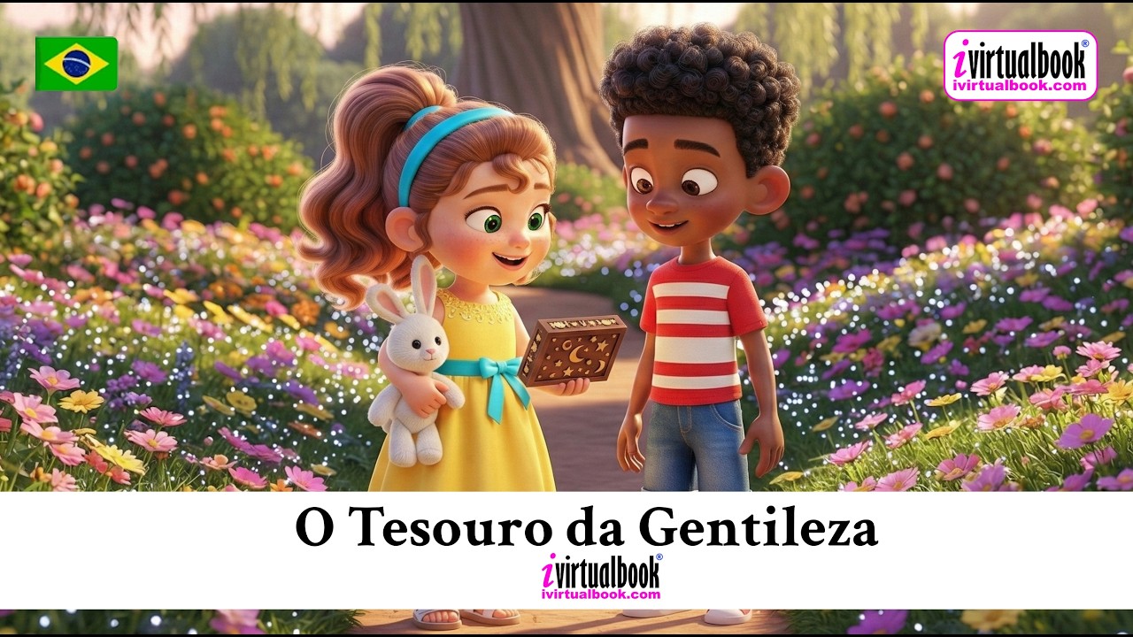 O TESOURO DA GENTILEZA | #004 | História Infantil | iVirtualBook 🇧🇷