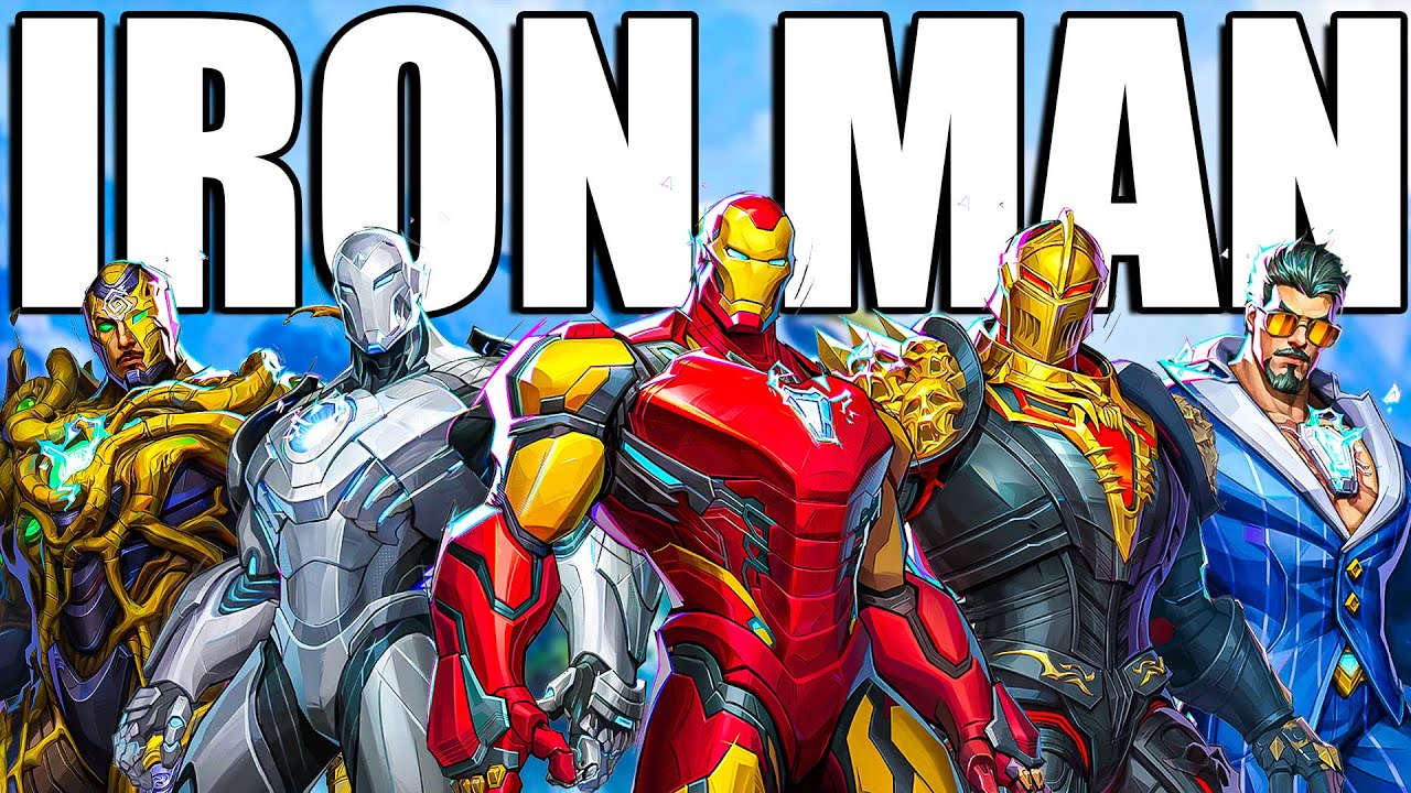 MARVEL RIVALS Amazing IRON MAN Designs