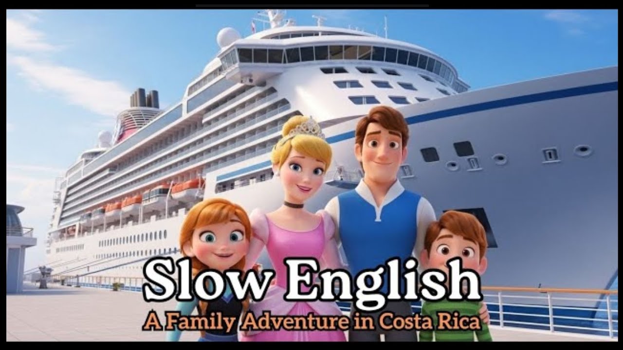 Family Adventure in Costa Rica | Jungle Animals and River Cruise | Easy English Listening (A2)