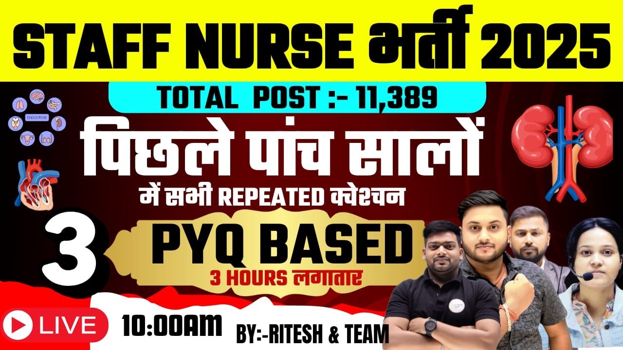 BTSC Staff Nurse VVI Questions 2025 | Expected & Previous Year MCQs | Nursing Exam Preparation