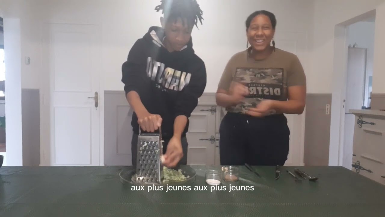 Atelier salade de Concombre antillaise
