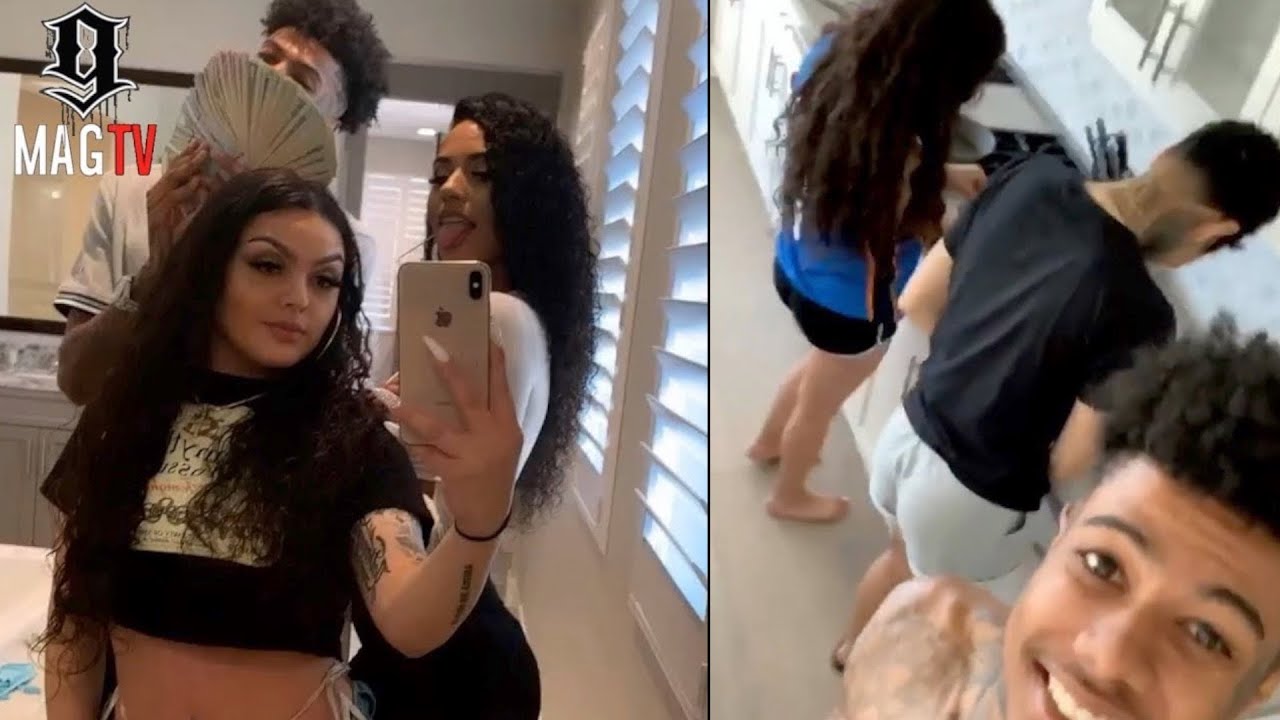 Blueface Struggles At Home With His Extended Family! 🤷🏾‍♂️