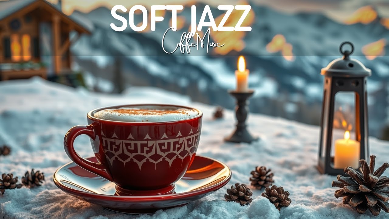 Happy Winter Jazz Cafe ☕ Relaxing Jazz Ambience & Bossa Nova Instrumental for Focus