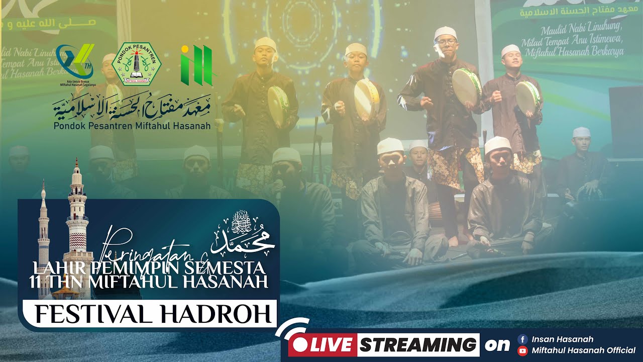 Festival Hadroh se Bandung Raya di Acara MILAD PESANTREN MIFTAHUL HASANAH Ke - 11 Tahun