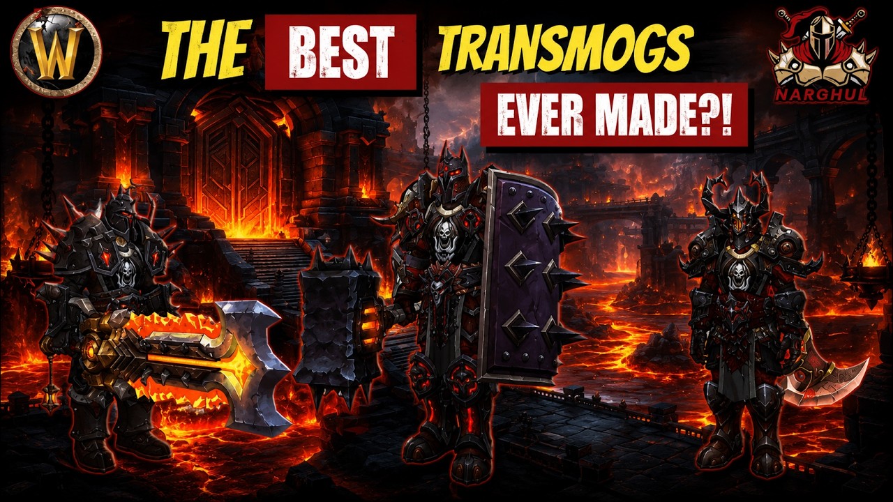 Самые БЕЗУМНЫЕ трансмогрификации WoW из когда-либо созданных!