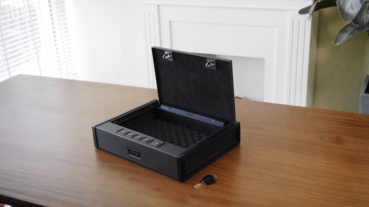 How to program RPNB (RP2005) Biometric Fingerprint Gun Safe for Pistols