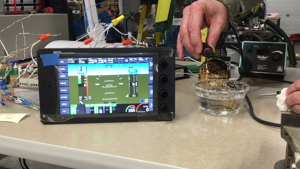Creating a Water-In-Fuel Warning using MGL Avionics' iEFIS In A Helicopter
