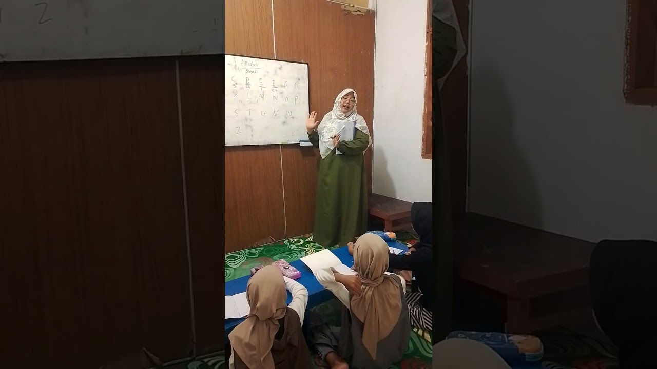 First Meeting in Cut Ali private course Lhokseumawe with Miss Erni 