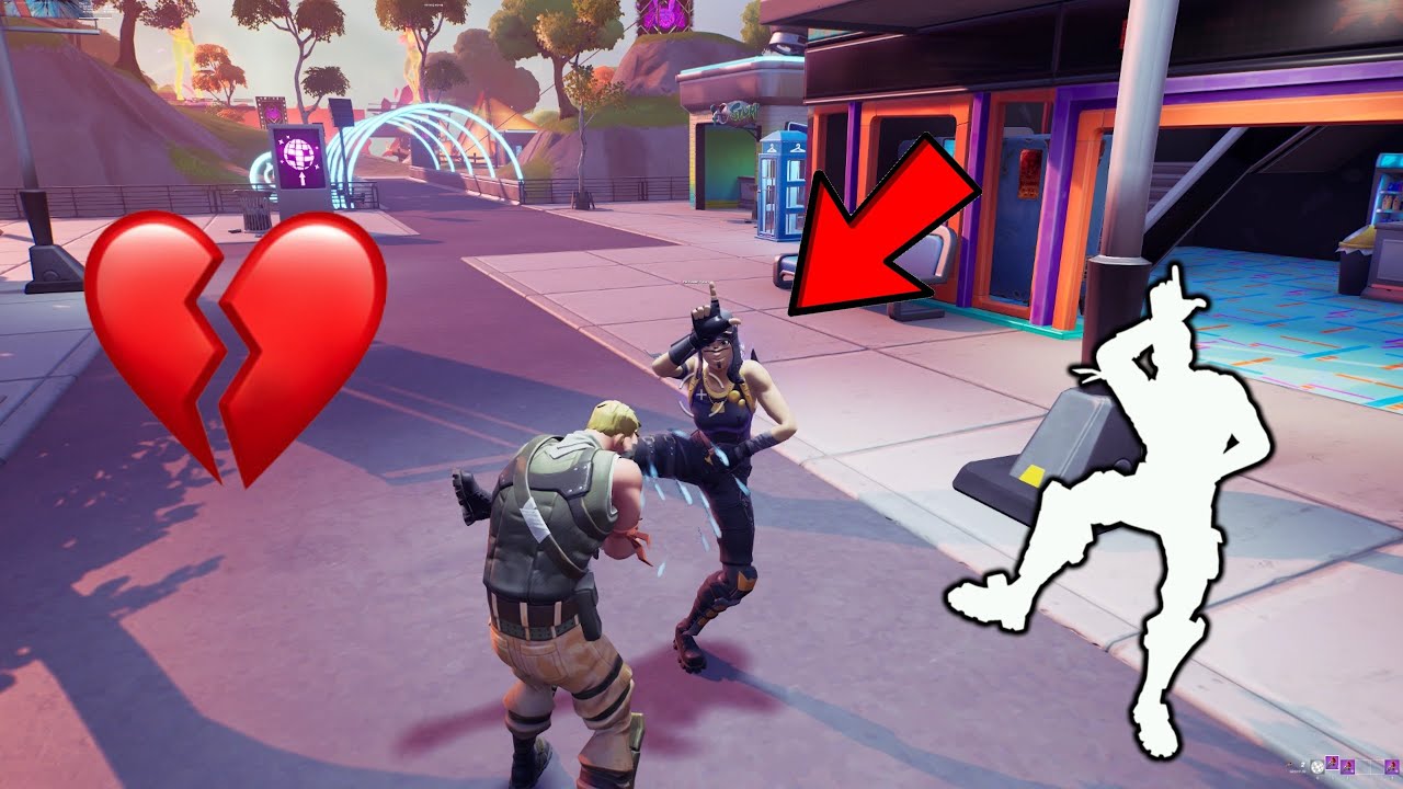 Toxic Players Find Out Default Skin Has EVERY Emote in Fortnite🤫