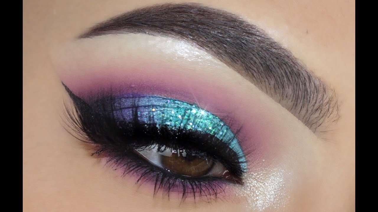 Unicorn🦄 Blue & Purple Makeup  - Sofie Bella