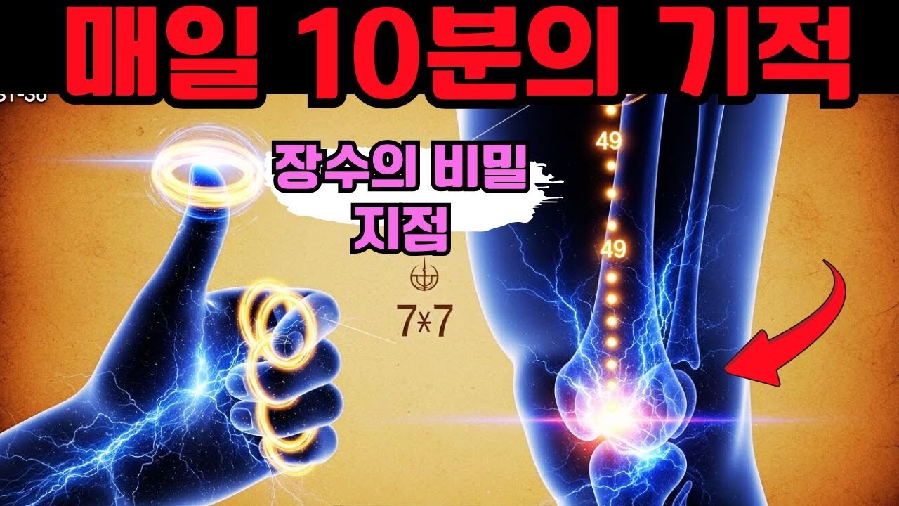 무릎 아래 숨겨진 장수혈 | 전사와 승려들이 매일 자극한 족삼리의 힘