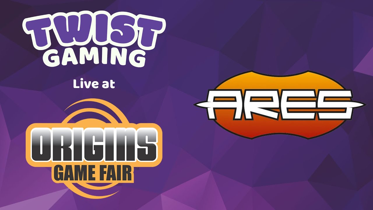 Ares Games - Tripods and Triplanes & BSG Starship Battles w/Cardboard Reality - Live at Origins 2019