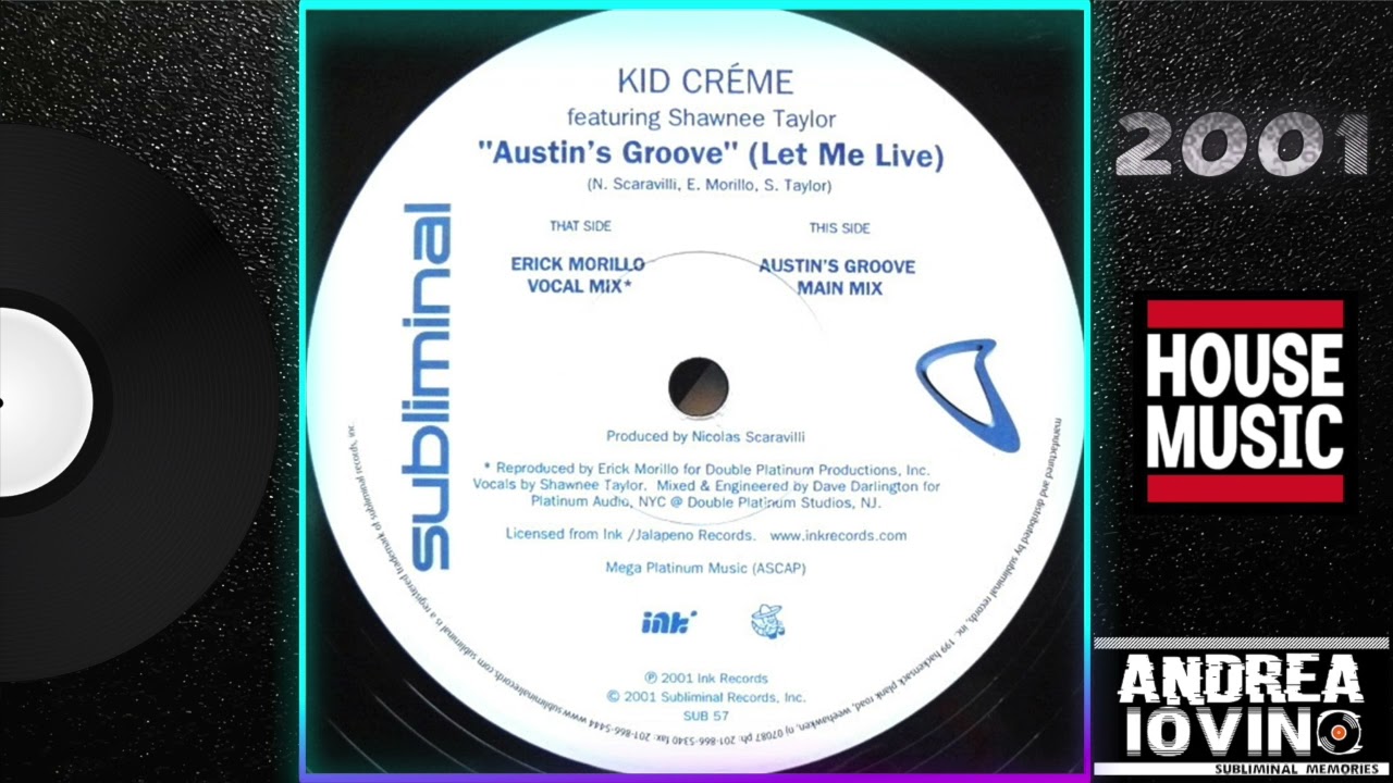 Kid Créme Featuring Shawnee Taylor – Austin's Groove (Let Me Live) (Erick Morillo Vocal Mix)