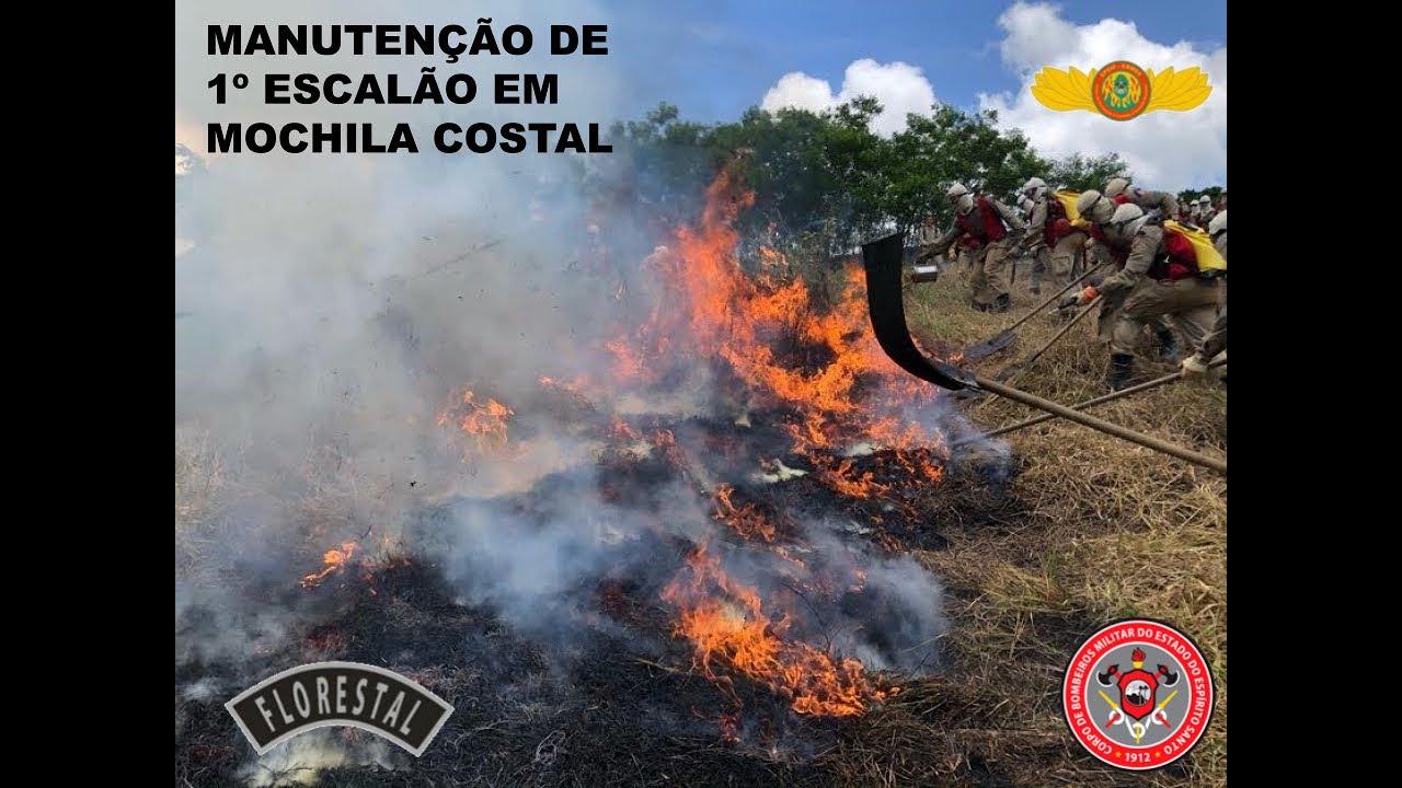 Manutenção em 1º escalão mochila costal