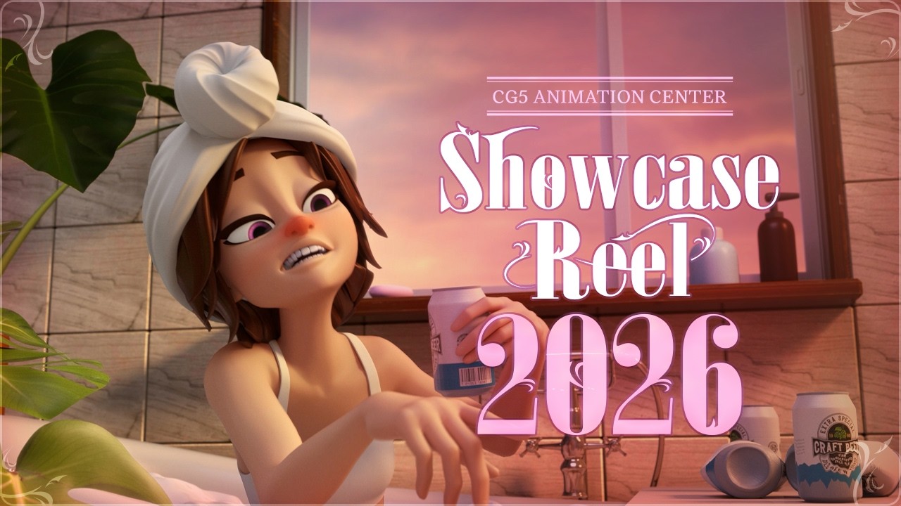 CG5 ACADEMY Student SHOWREEL 2026｜3D Animation