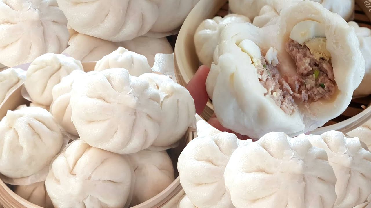 How To Make Sa Lar Pao วิธีทำ ชาลาเปา ไส้หมูຊາລາເປົາໄສ້ຫມູ
