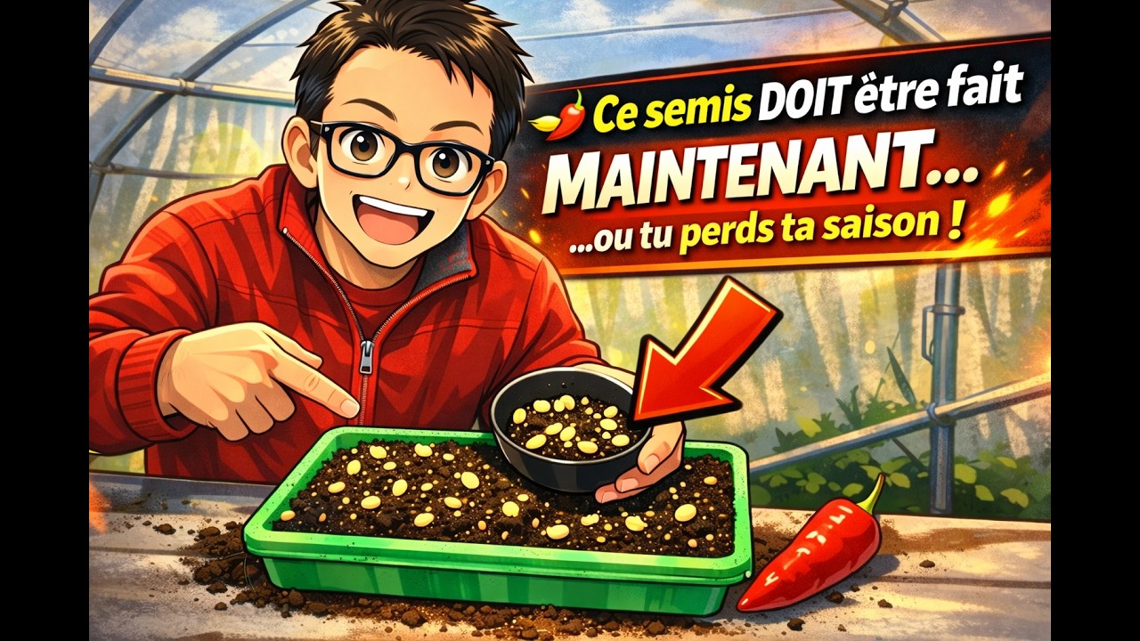 👉 🌶️ Ce semis DOIT être fait MAINTENANT… ou tu perds ta saison !