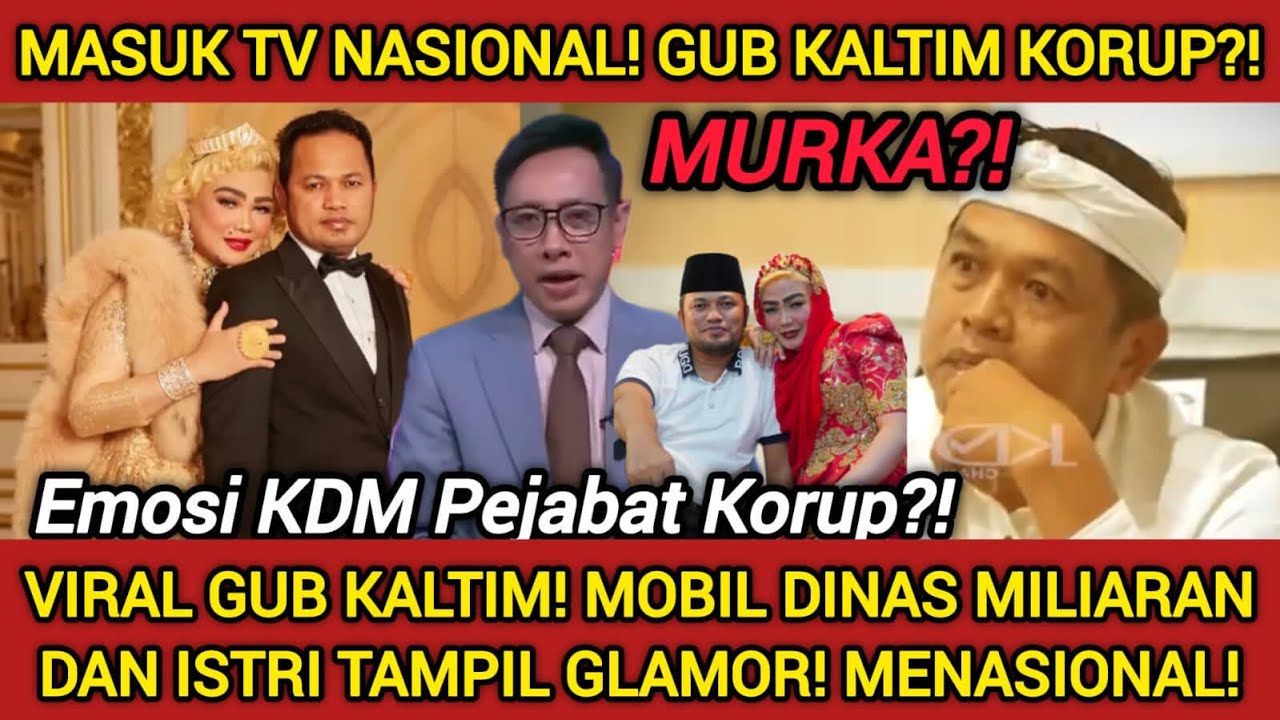 MAMPUS‼️HANCUR POLITIK GUBERNUR KALTIM DIKULITI DI TV NASIONAL⁉️KDM KAGET ADA POLITIK DINASTI⁉️