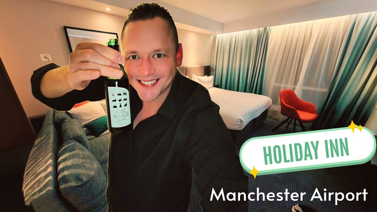 ✈️ РОСКОШЬ перед поездкой! Остановитесь в номере премиум-класса Holiday Inn Manchester Airport пе...