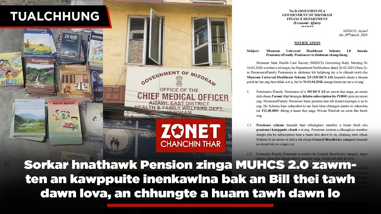 ZONET CHANCHIN THAR TUALCHHUNG | 21 MAR 2026 (INRINNI)