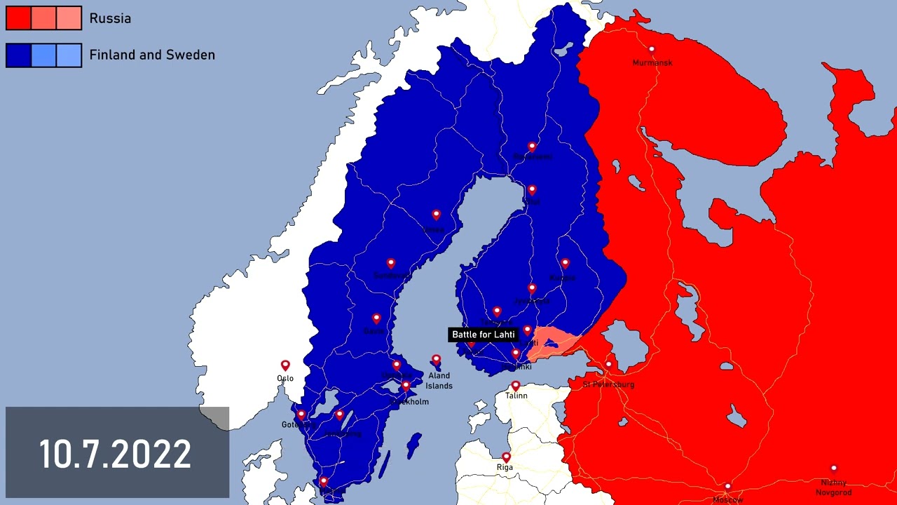 Russian invasion of Finland and Sweden: Everyday [Alternate]