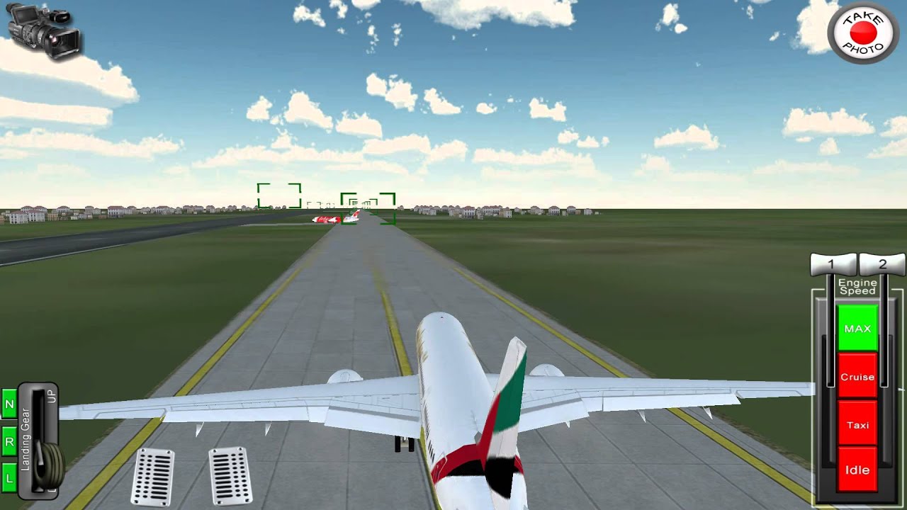 Emarets flight 787 anadolu tutorial for take off