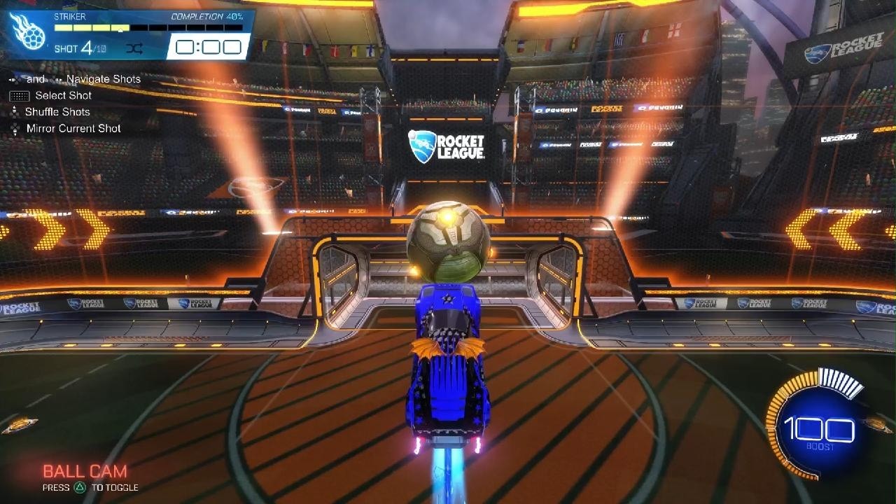 Rocket League Aerial goal
