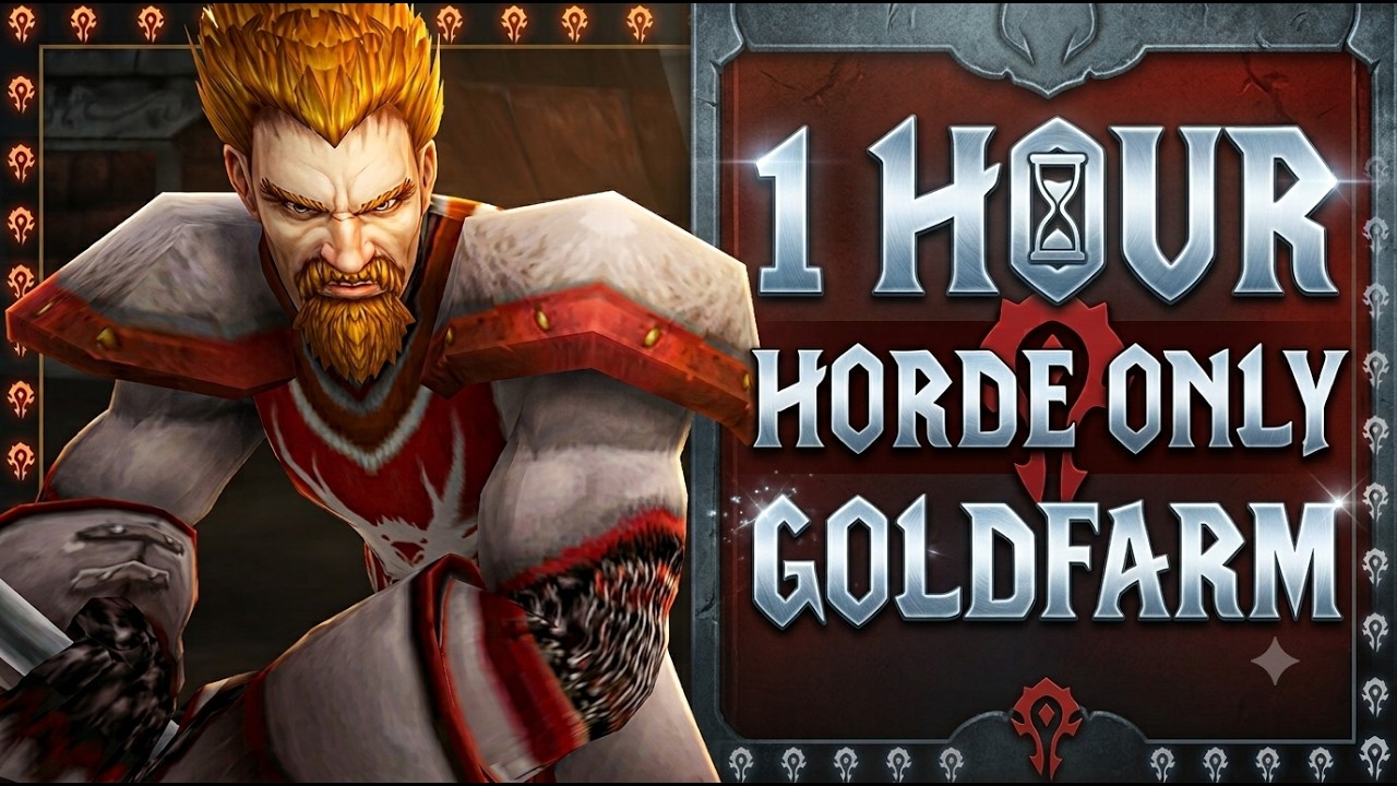 Mam 1 godzinę na zarobienie złota tylko Hordą! Midnight WoW
