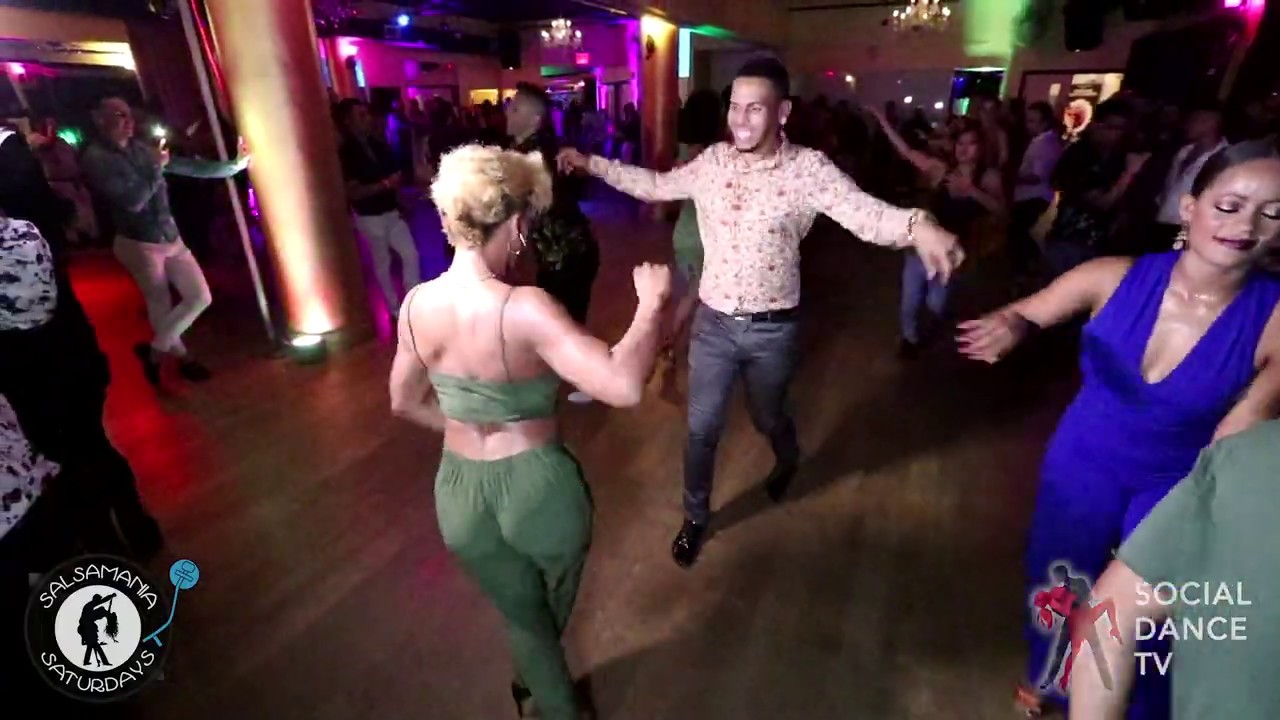 Joshua Victoriano Peña & Delia Madera - social dancing | Salsamania Saturdays 8th Anniversary