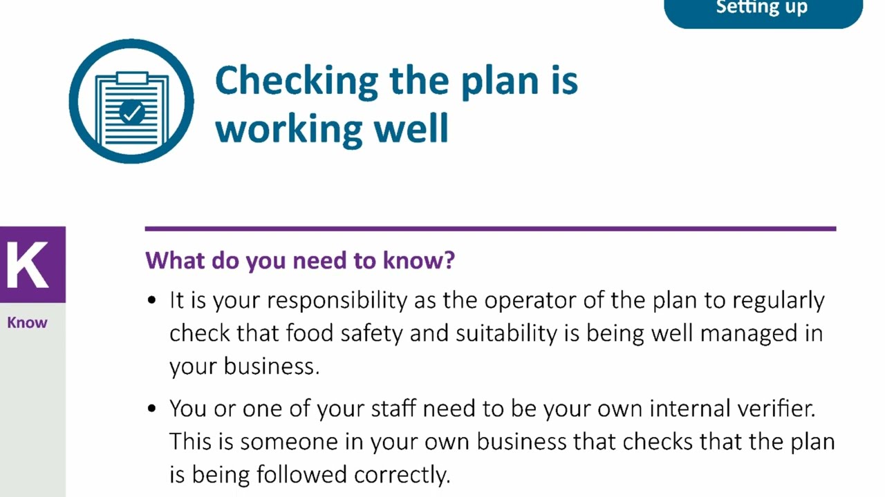 Checking Your Plan Is Working Well
