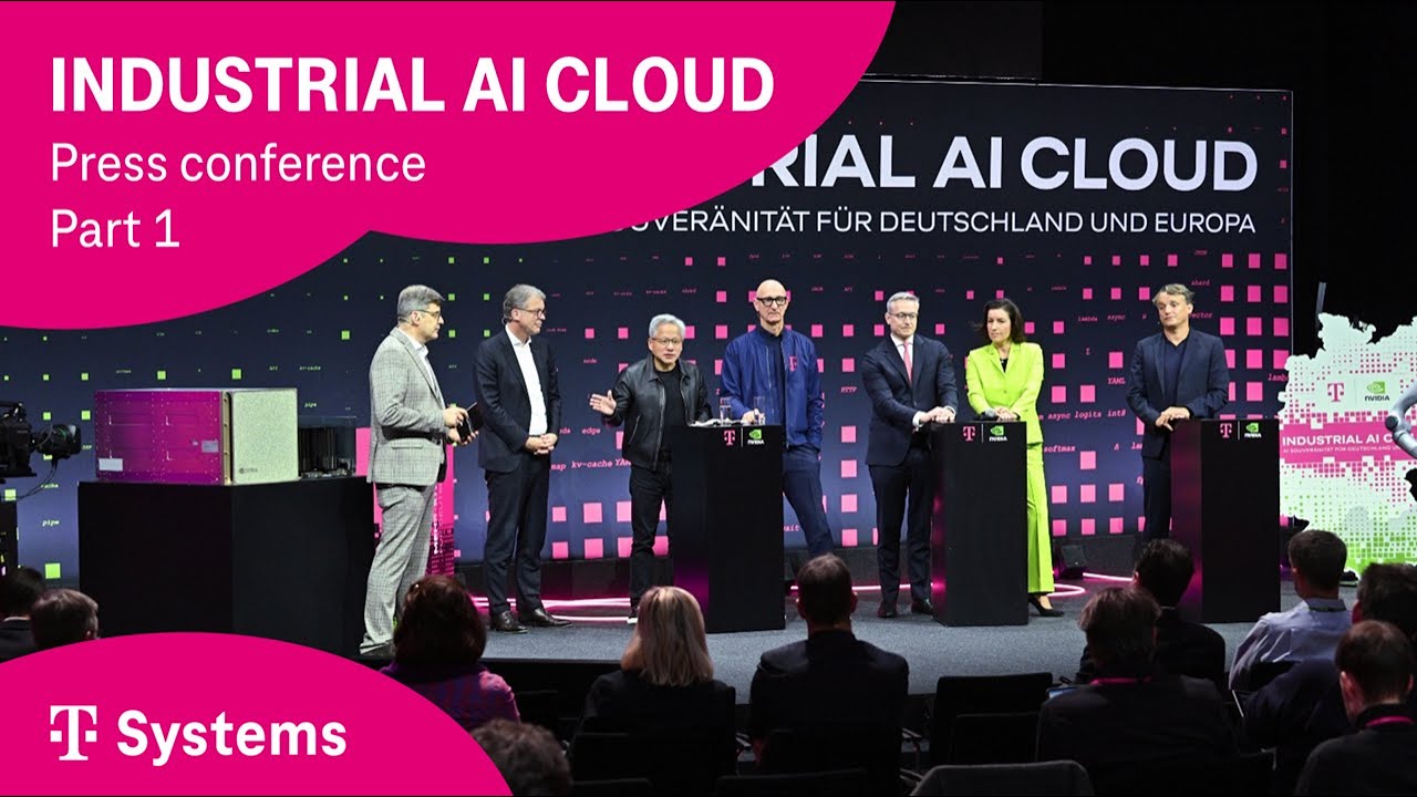 Industrial AI Cloud Press Conference Part 1 | Recording of the Livestream | T-Systems