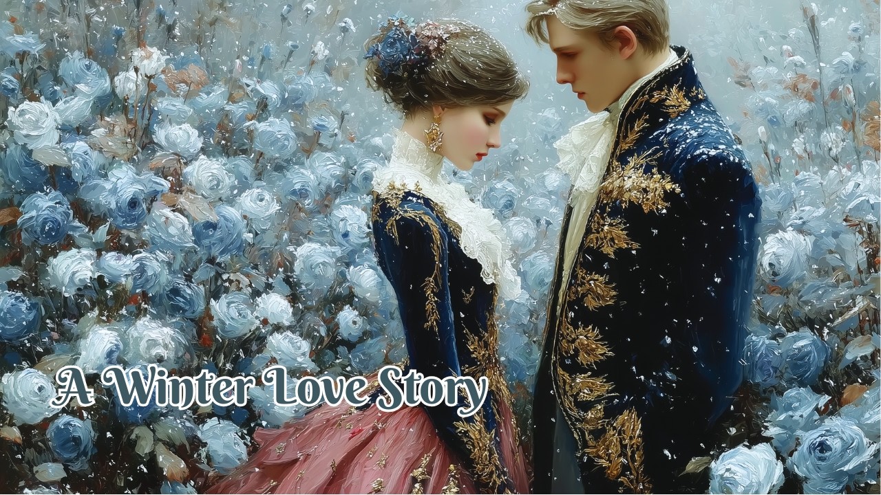 Blue Roses and Snow | A Winter Love Story | 2 Min Relaxing Story Visuals