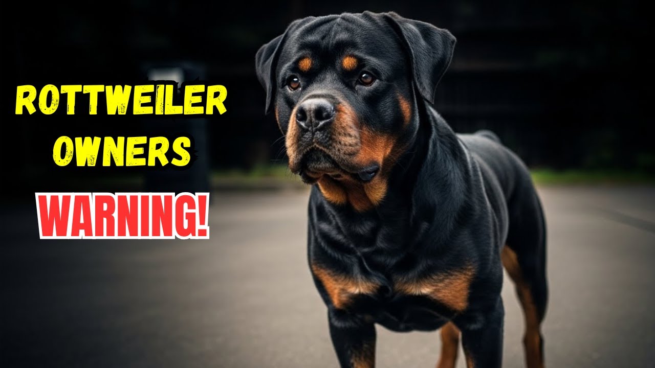 ❌ 10 вещей, которые никогда нельзя делать со своим ротвейлером – считайте это предупреждением❗