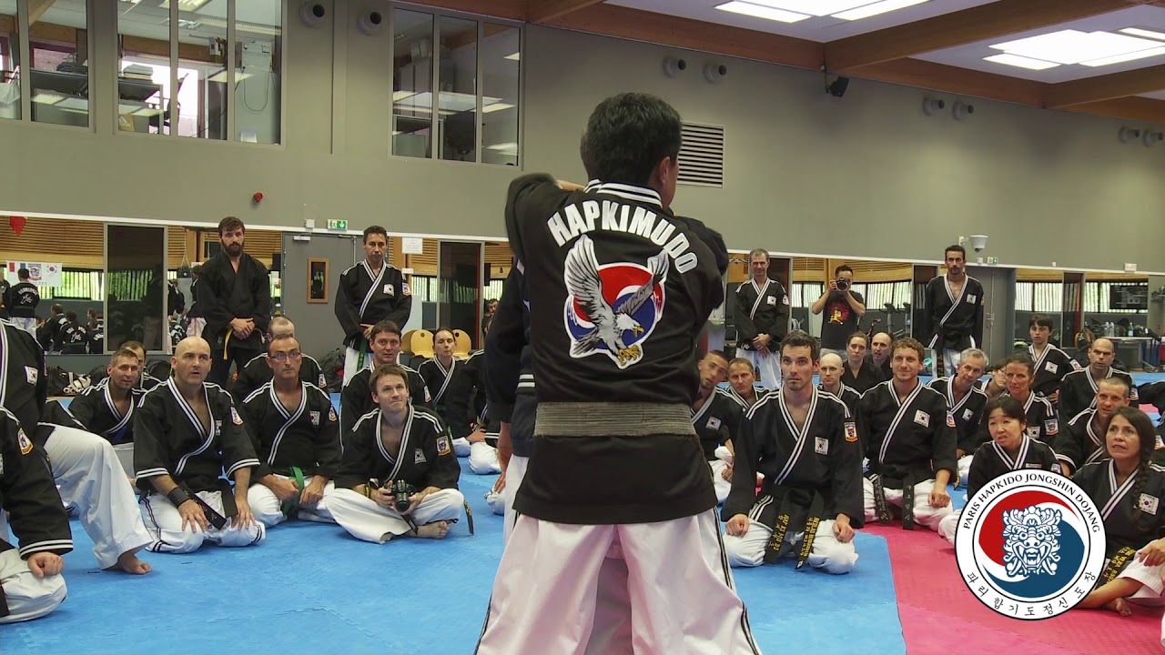 Stage Européen Hapkimudo - INSEP - juin 2017