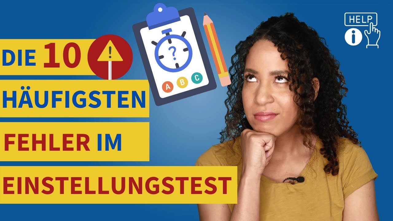 Einstellungstest | Eignungstest: Die 10 häufigsten Fehler (2026) 