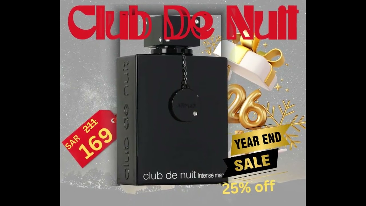 Club de nuit - A Luxurious, Powerful & megnatic Perfume for your special meet-ups